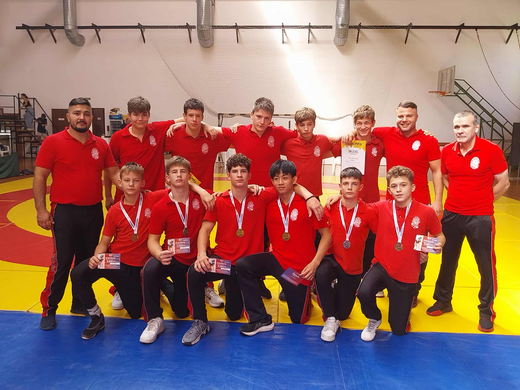 Wang és Felkai aranyérmes az U15-ös diákolimpián