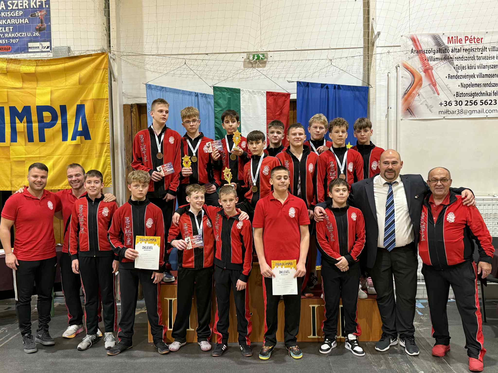 Ramyar, Olasz és Soltész is megnyerte az U13-as diákolimpiát