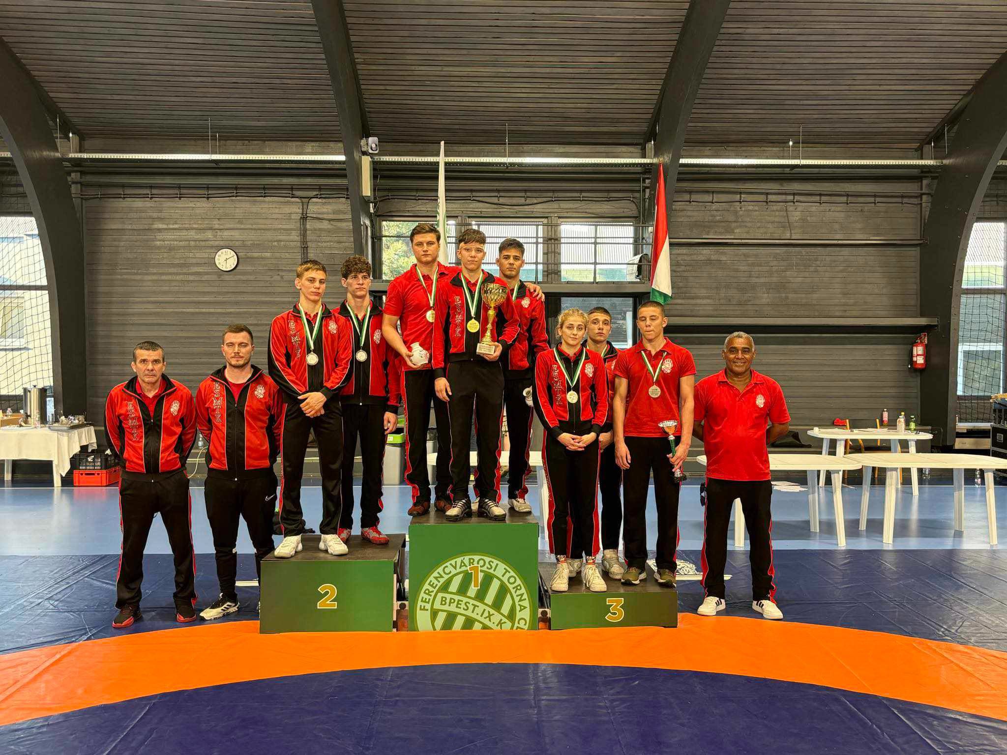 Három bajnokunk lett az U20-as kötöttfogású OB-n, FTC // 2024. május