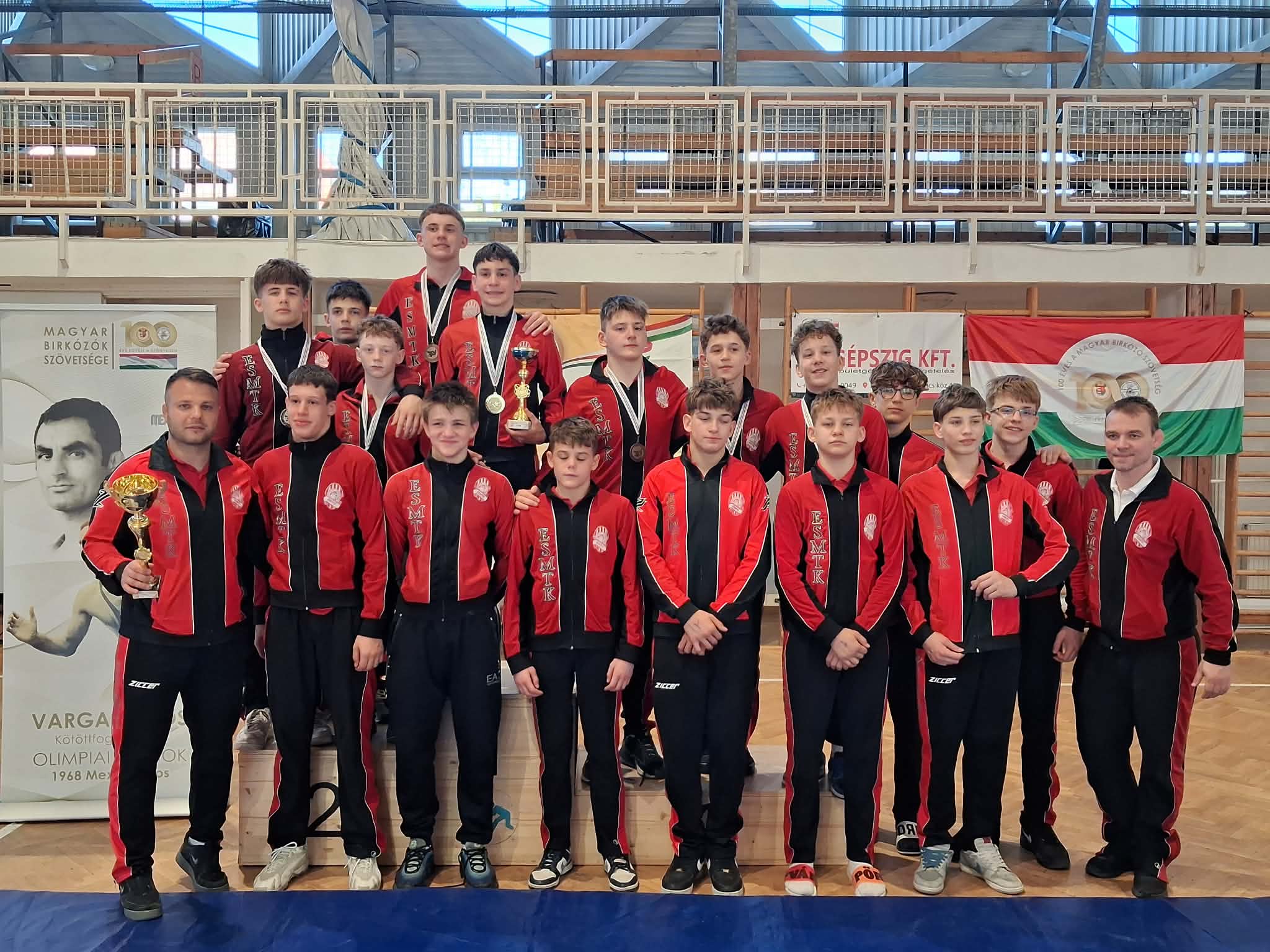 Olasz Vencel szabadfogásban nyert U15-ös bajnokságot