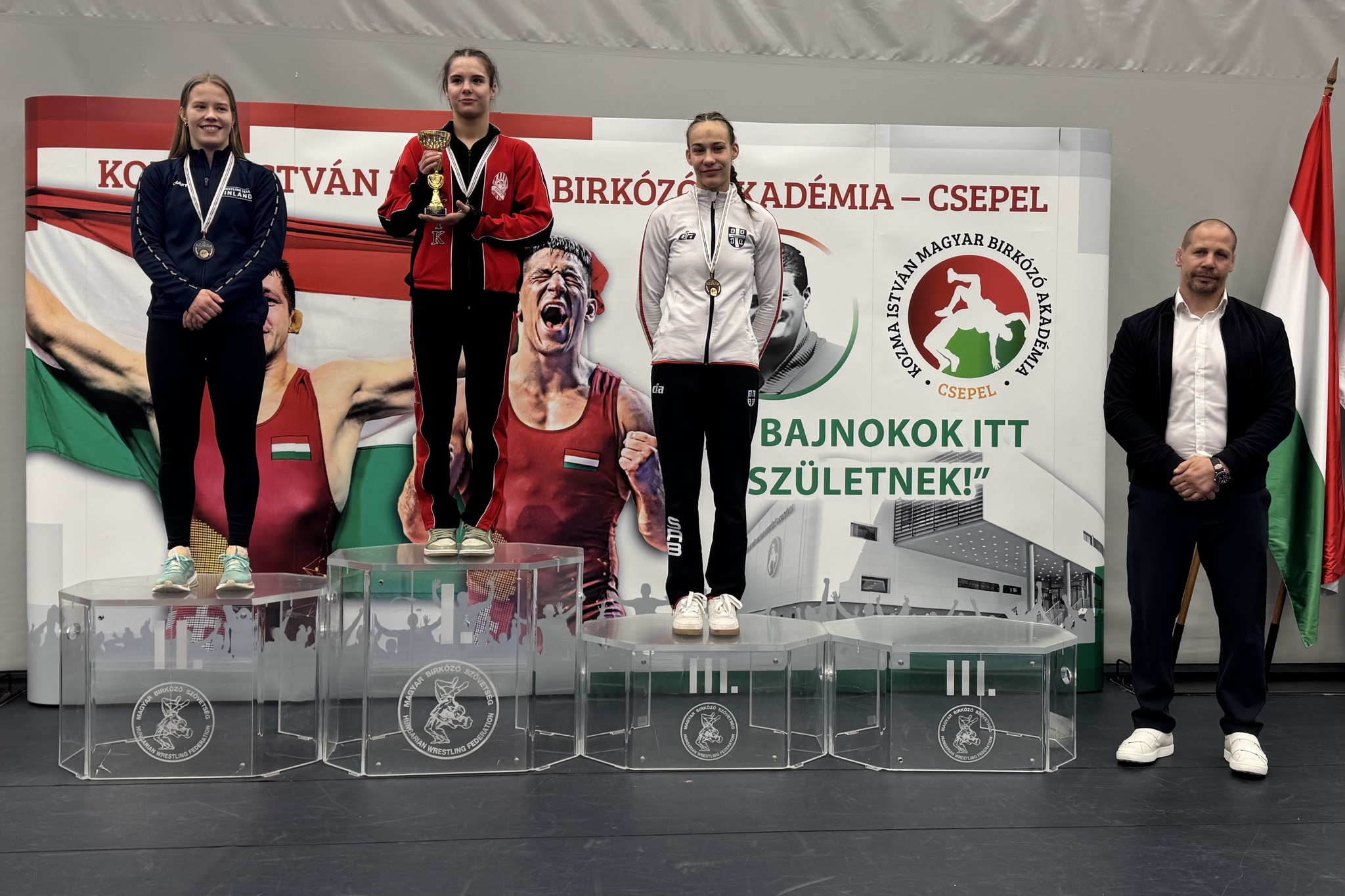 Mása, Mózi és Bende is aranyérmes a KIMBA-kupán