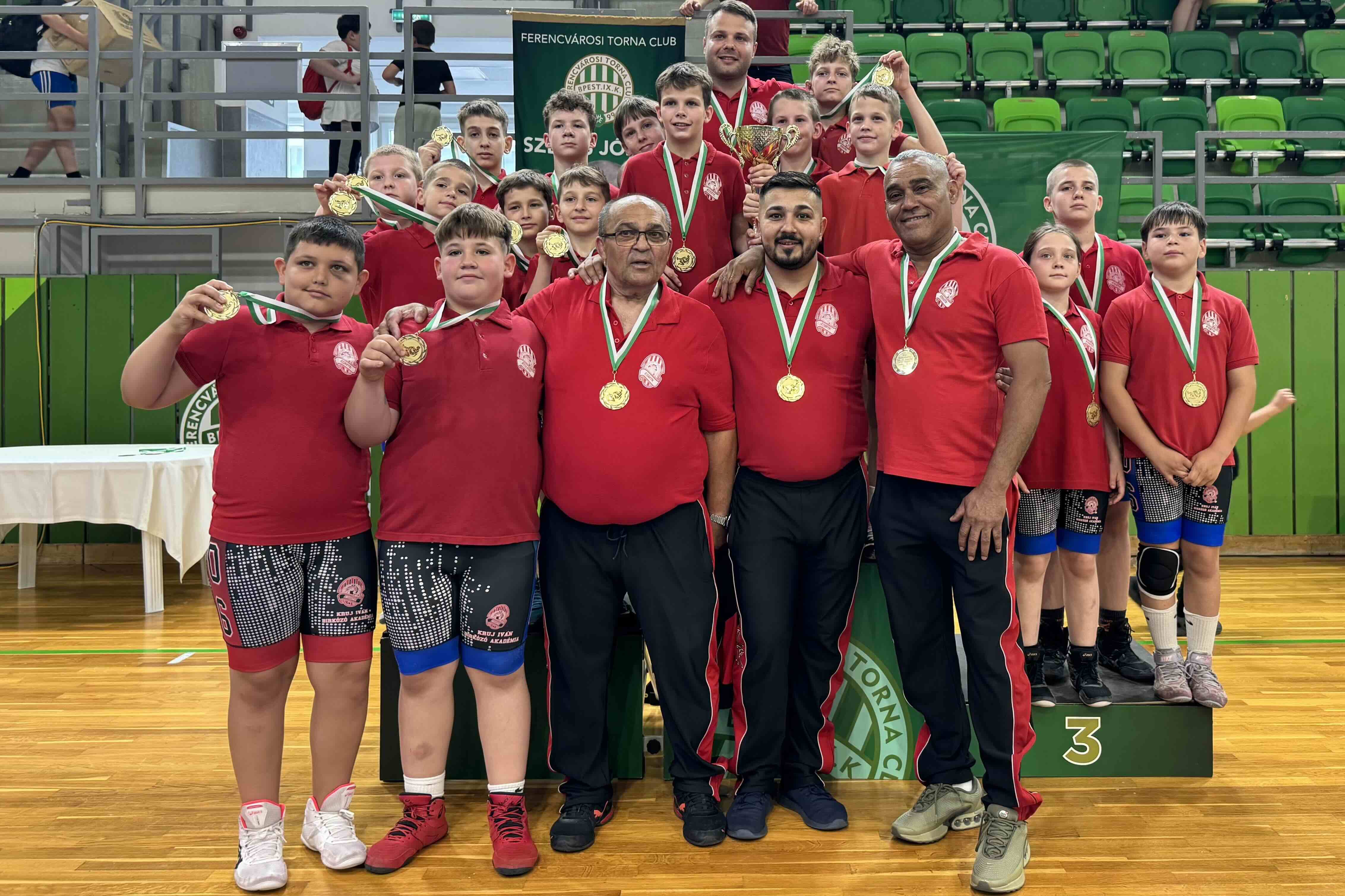 Megnyertük az U12-es csapatbajnokságot