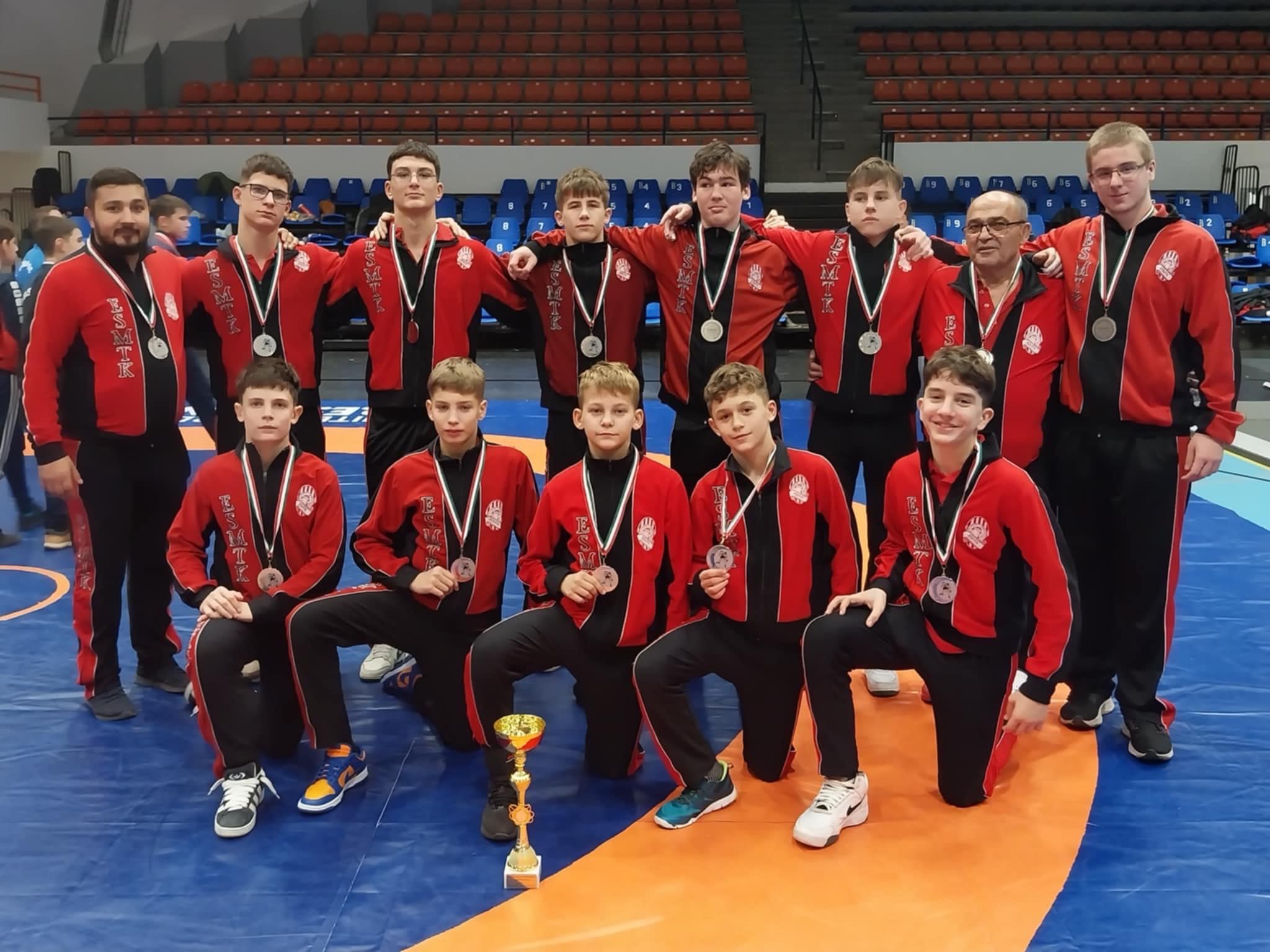 Másodikak lettek U15-öseink szabadfogásban